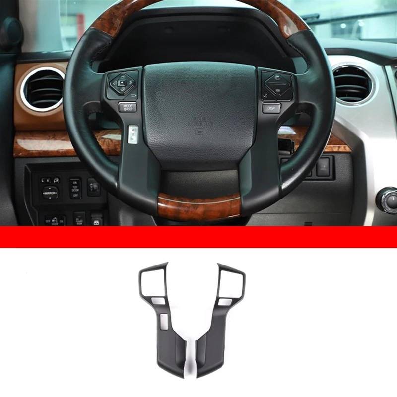 Automobilinnenraum Für Toyota Für Tundra 2014 2015 2016 2017 2018-2021 ABS Innen Auto Zentrale Konsole Wasser Tasse Panel Abdeckung Fensterheber Schalter Dashboard Trim Innenverkleidung Mittelkonsole( von LKRGBXA