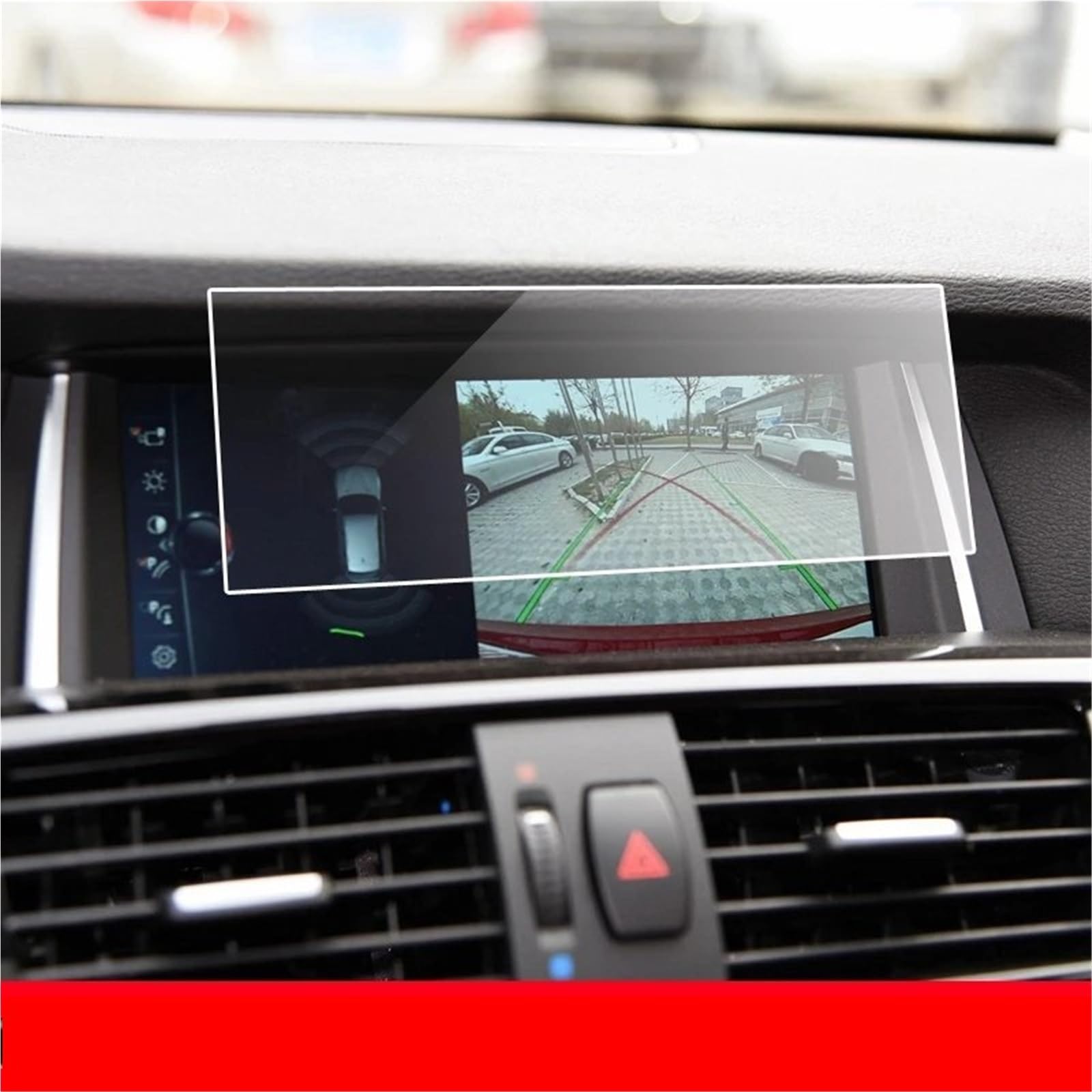 GPS-Displayschutz Für X3 Für F25 2010 2011-2017 Für X4 Für F26 2013 2014 2015 2016 2017 2018 Auto Navigation Monitor Screen Protector Gehärtetes Glas Film Aufkleber Navigationsschutzfolie von LKRGBXA