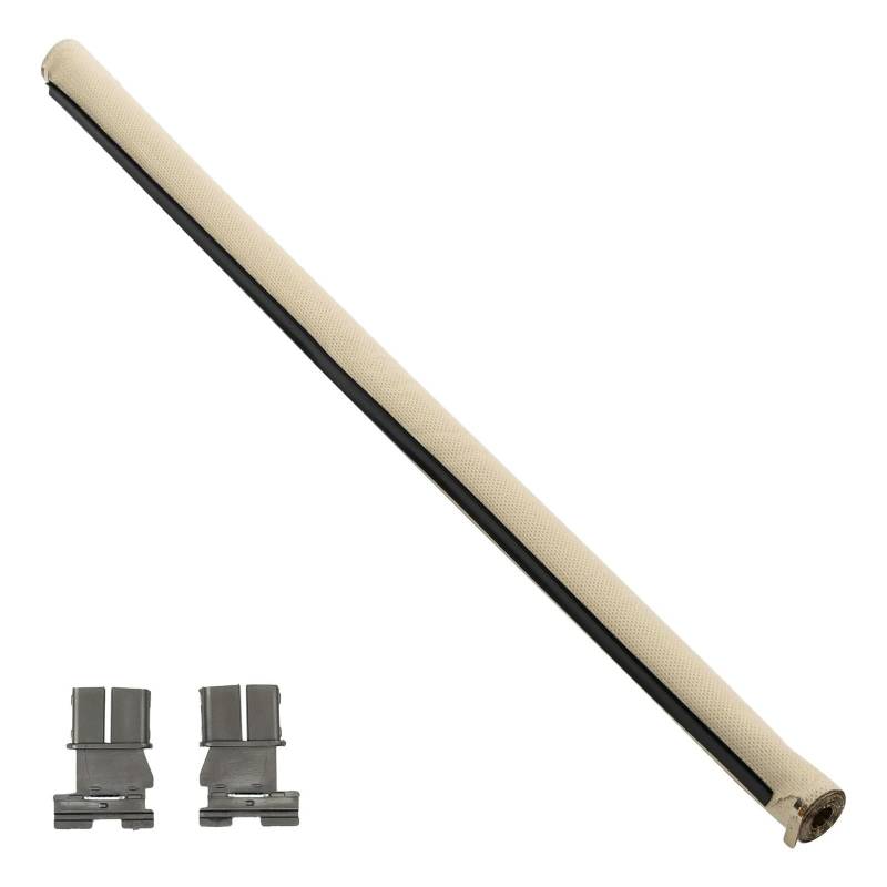 Sonnenblende 1K9877307B Auto Schiebedach Sonnenschirm Vorhang Abdeckung Roller Montage Clip Für Yeti Für Superb Für Sitz Für Leon Für Alhambra Autofenster(Beige) von LKRGBXA