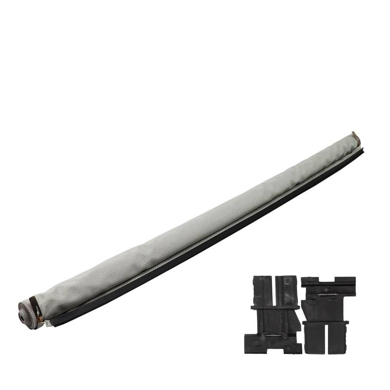 Sonnenblende 1K9877307B Schiebedach Sonnenschirm Vorhang Abdeckung Roller Montage Clip Für Golf Für Jetta Für Tiguan Für Passat Für Variante Für Santana Sonnenschutz Autofenster(Grey) von LKRGBXA