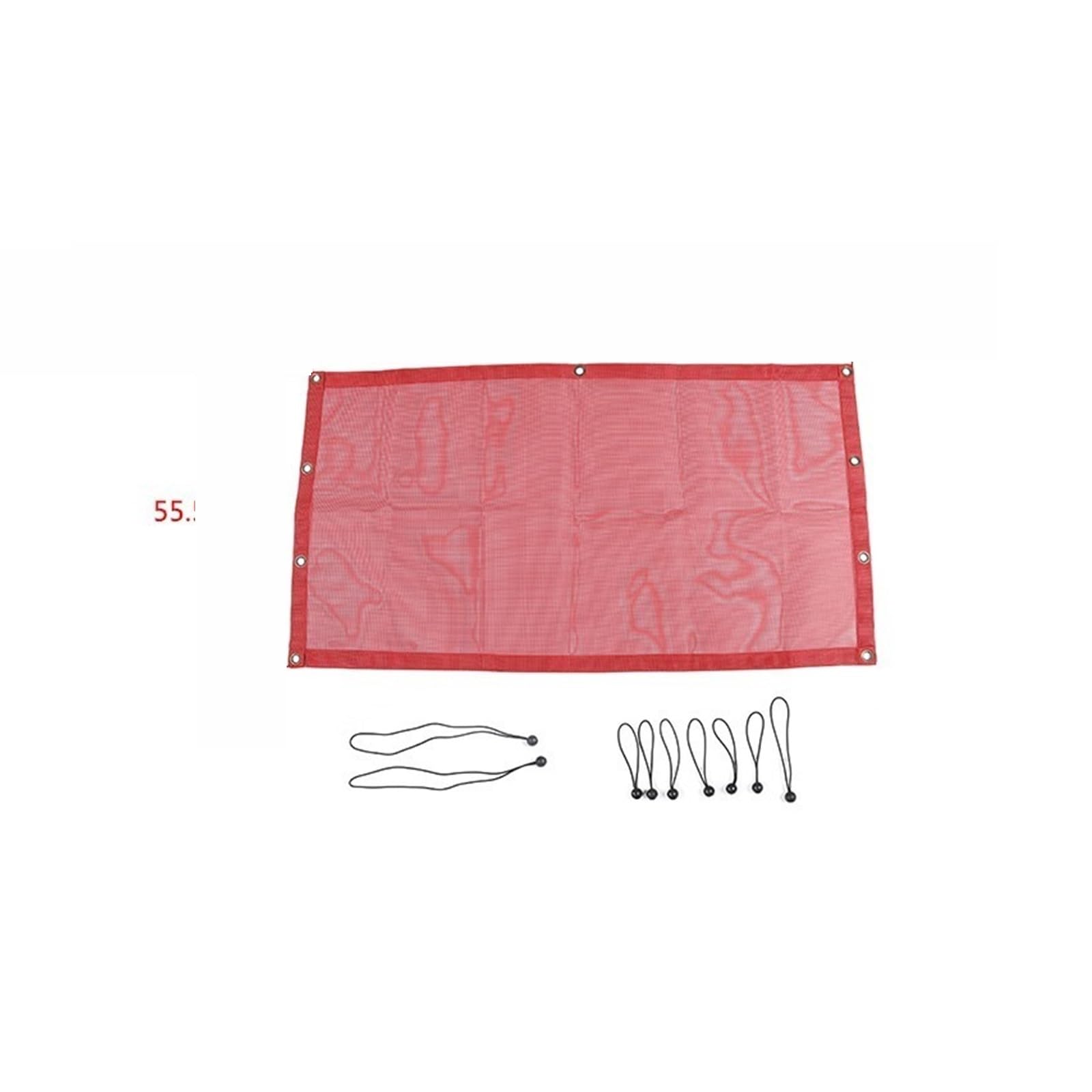 Sonnenblende Auto Top Sonnenschutz Abdeckung Für Jeep Für Wrangler TJ 1997-2006 Auto Stamm Dach Anti UV Sonnenschutz Isolierung Bett Rest Net Autofenster(Trunk red) von LKRGBXA