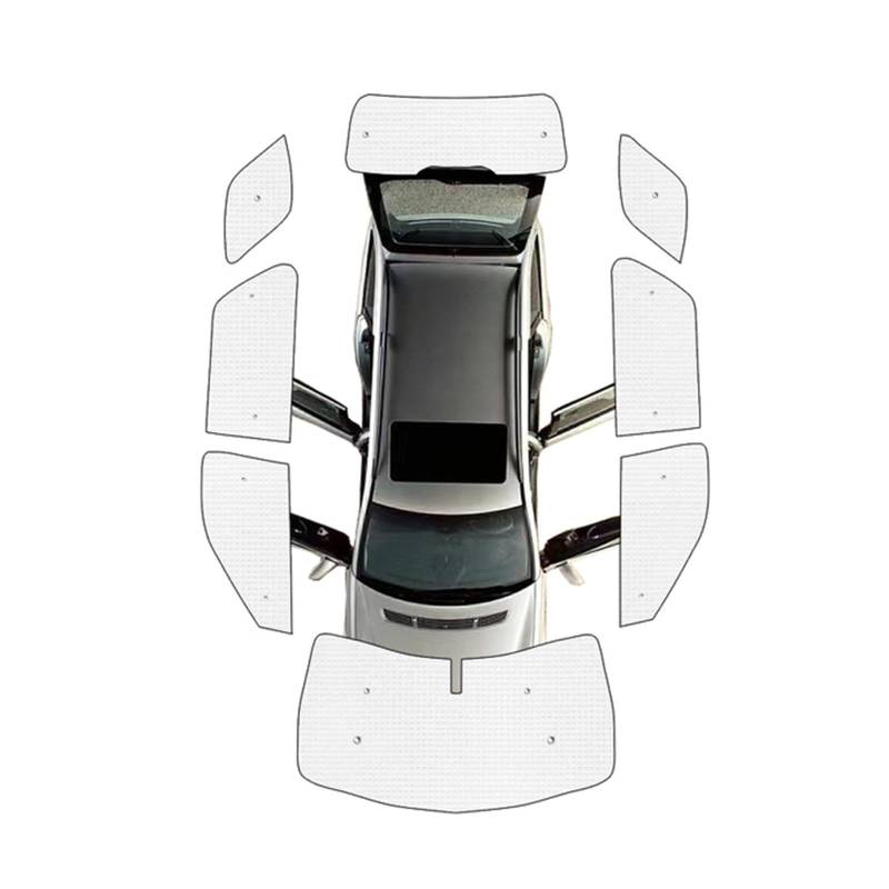 Sonnenblende Für Ford Für Explorer Für Klassische U502 2011-2019 Vollständige Abdeckung Sonnenschutz Windows Windschutzscheibe Reflektierende Abdeckung Sonnenblenden Autofenster(All Sunshades) von LKRGBXA