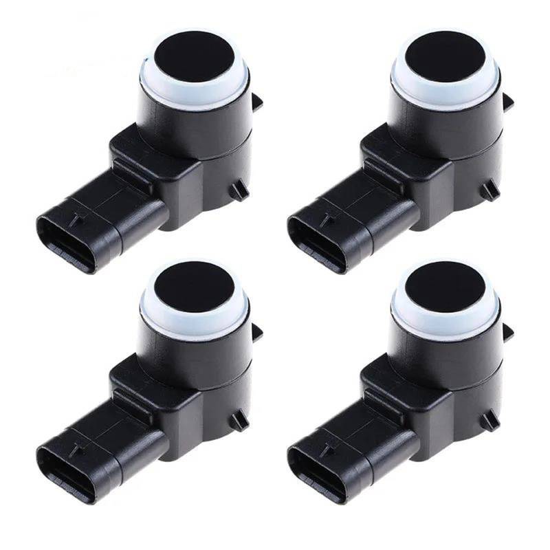 Vorne Hinten Parksensor 2125420018 Parksensor Einparkhilfe PDC Sensor Für Benz W221 C216 A B E S Klasse ML CS CL Für SLS Für SLK E Auto Parken Sensor(Schwarz,4 Pieces) von LKRGBXA