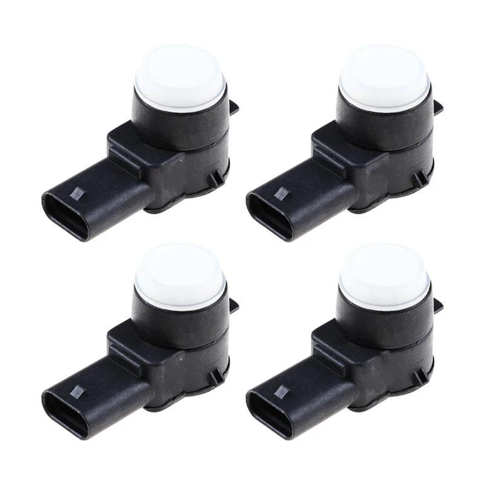 Vorne Hinten Parksensor 2125420018 Parksensor Einparkhilfe PDC Sensor Für Benz W221 C216 A B E S Klasse ML CS CL Für SLS Für SLK E Auto Parken Sensor(Weiß,4 Pieces) von LKRGBXA