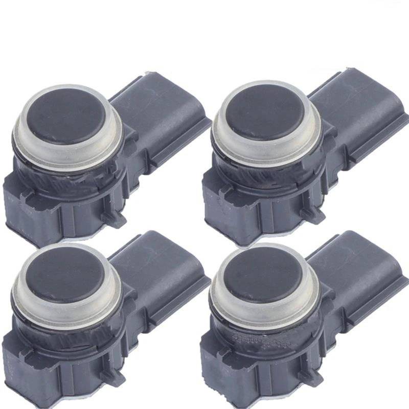 Vorne Hinten Parksensor 253A49995R PDC Parkplatz Sensor Für Clio IV Für Captur Für Espace V Für Kadjar Für Koleos II Für Talizman Für Megane Für Scenic IV Auto Parken Sensor(4 Pieces) von LKRGBXA