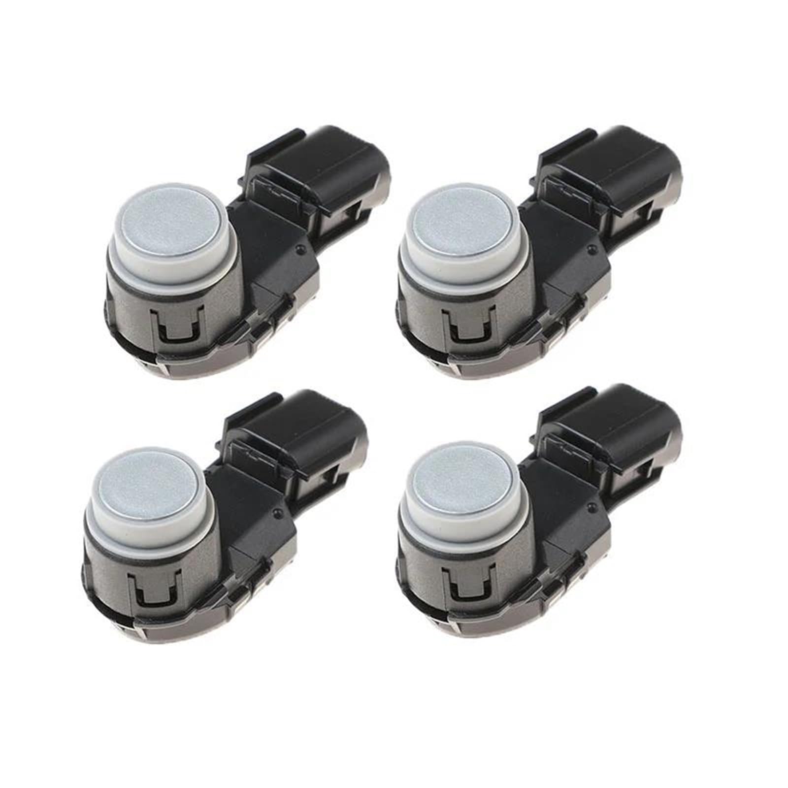 Vorne Hinten Parksensor 8934160060 2 Farben PDC Einparkhilfe-Kit Für Toyota Für Mark Für Alphard HV Für Vellfire Für Lexus LX570 LX450 Auto Parken Sensor(Silber,4 Pieces) von LKRGBXA