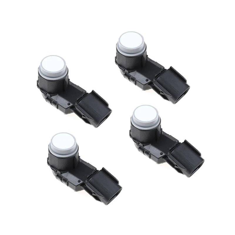 Vorne Hinten Parksensor 8934160060 2 Farben PDC Einparkhilfe-Kit Für Toyota Für Mark Für Alphard HV Für Vellfire Für Lexus LX570 LX450 Auto Parken Sensor(Weiß,4 Pieces) von LKRGBXA