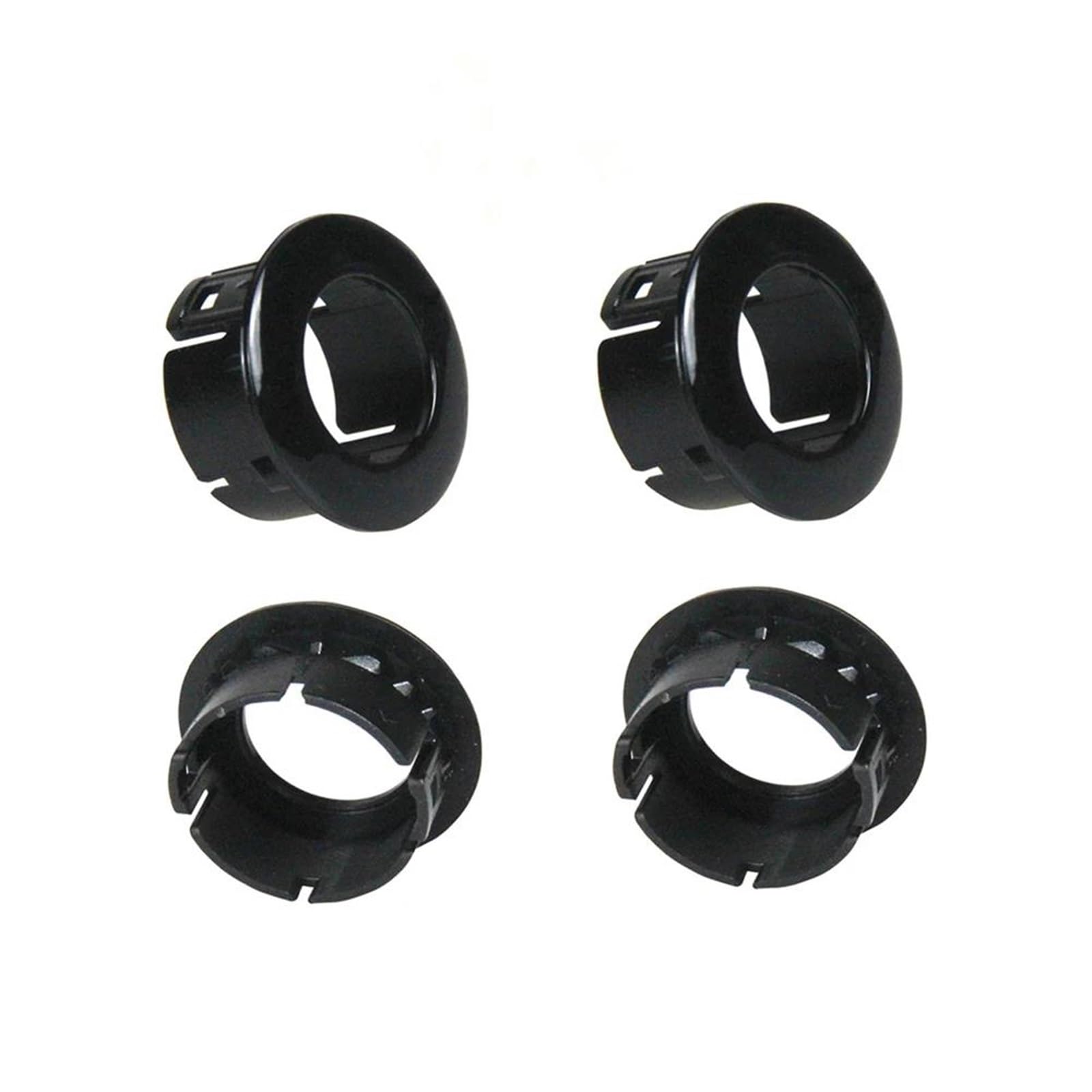 Vorne Hinten Parksensor PZD61-00016 PDC Parkplatz Sensor Retainer Halterung Für Accord CM4 CM5 Für CRV Parktronic Halterung Auto Parken Sensor(4 Pieces ZB015S3 Black) von LKRGBXA