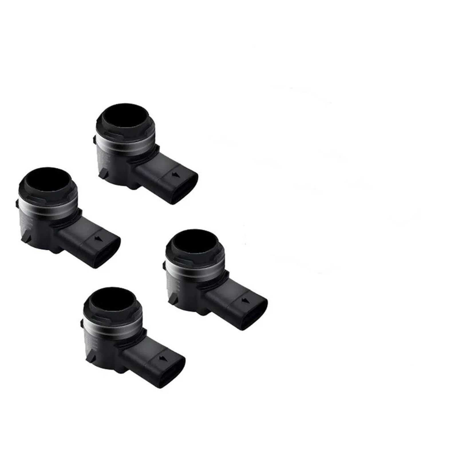 Vorne Hinten Parksensor Sensoren Auto Parkplatz Sensor Unterstützung Backup Radar Summer System Für SEAT Für Ateca Für Arona Für Tarraco Für Ibiza Mk5 Für Leon Mk3 Auto Parken Sensor(Black (4 pcs)) von LKRGBXA