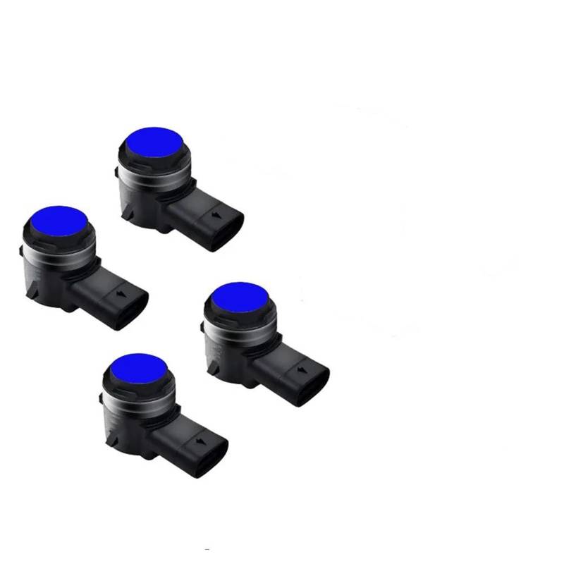 Vorne Hinten Parksensor Sensoren Auto Parkplatz Sensor Unterstützung Backup Radar Summer System Für SEAT Für Ateca Für Arona Für Tarraco Für Ibiza Mk5 Für Leon Mk3 Auto Parken Sensor(Blue (4 pcs)) von LKRGBXA