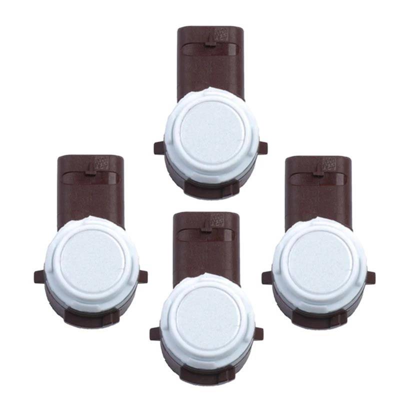 Vorne Hinten Parksensor Stoßstange Parkplatz PDC Ultraschall Seite Sensor 1127502-11-D 112750211D Für Tesla 3 XS Auto Zubehör Auto Parken Sensor(4 Pieces) von LKRGBXA