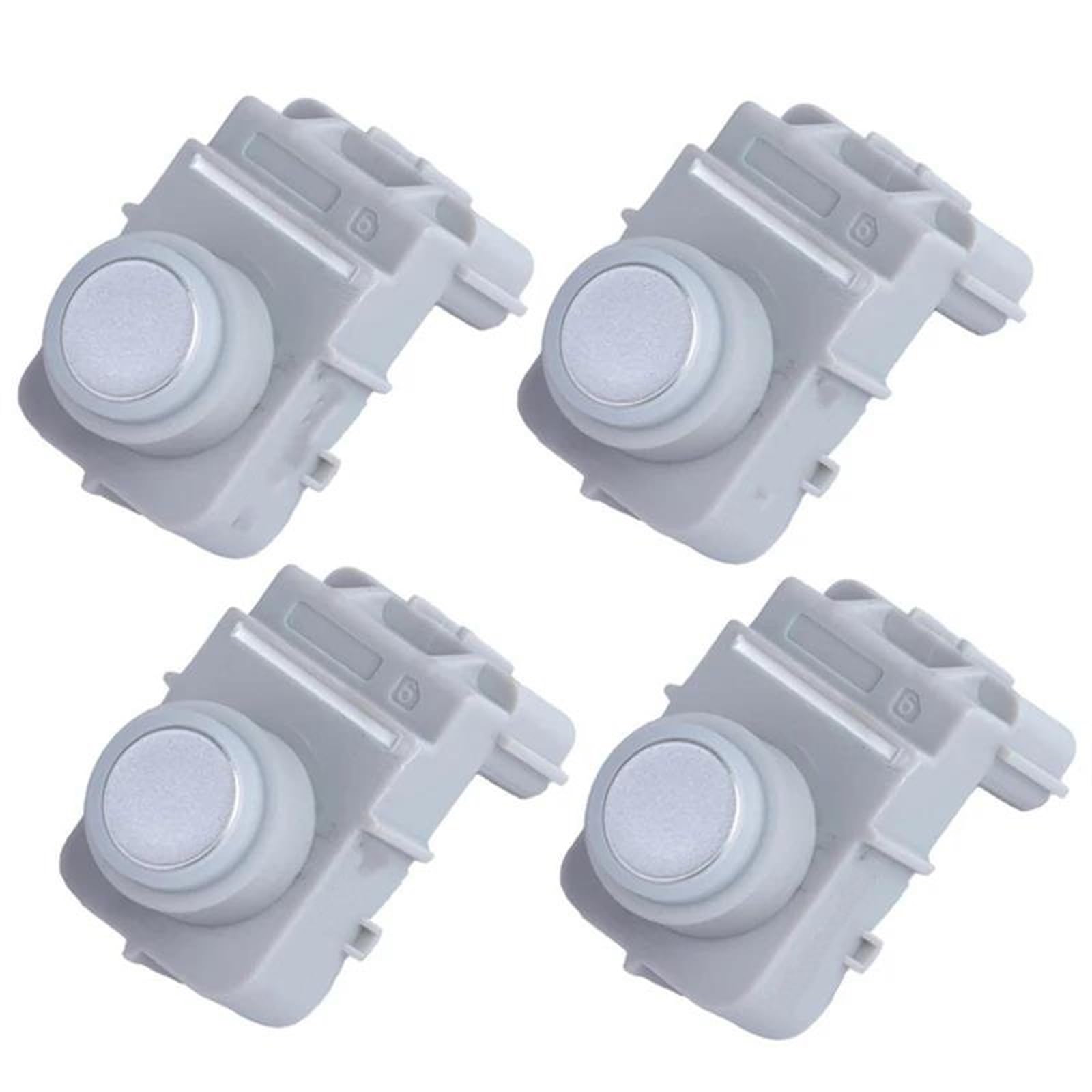 Vorne Hinten Parksensor Ultraschall PDC Parkplatz Sensor Auto Auto Zubehör 95720A7000 Für Kia Auto Parken Sensor(Silber,4 Pieces) von LKRGBXA