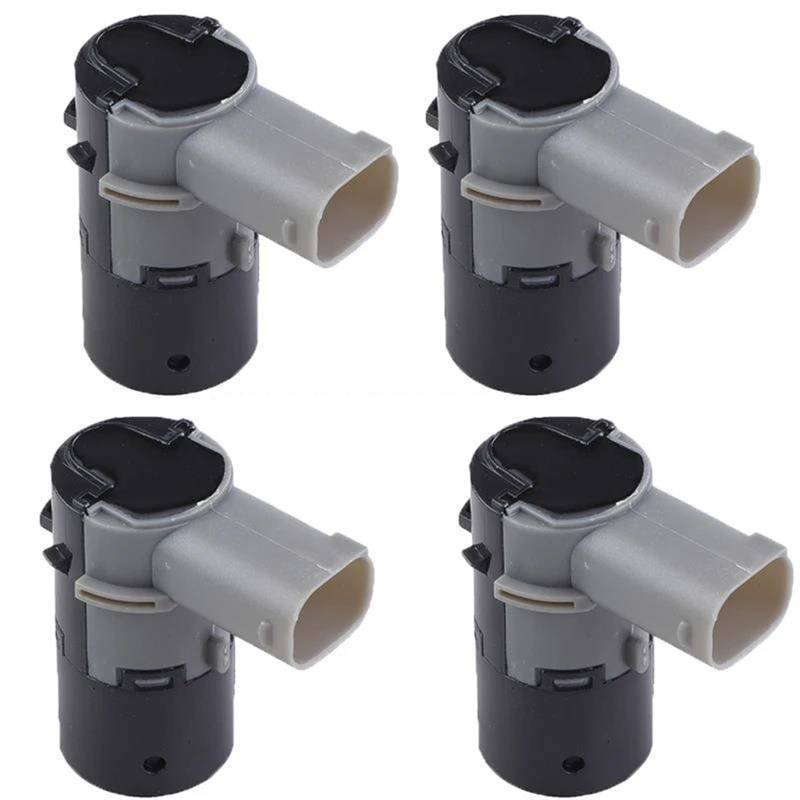 Vorne Hinten Parksensor Vorne Hinten 3 Pins PDC Parkplatz Sensor Für E39 E53 E60 E61 E64 E65 E83 R50 R52 R53 525i 530i 540i Für M5 Für X5 Z4 Auto Parken Sensor(4 Pieces Gray) von LKRGBXA