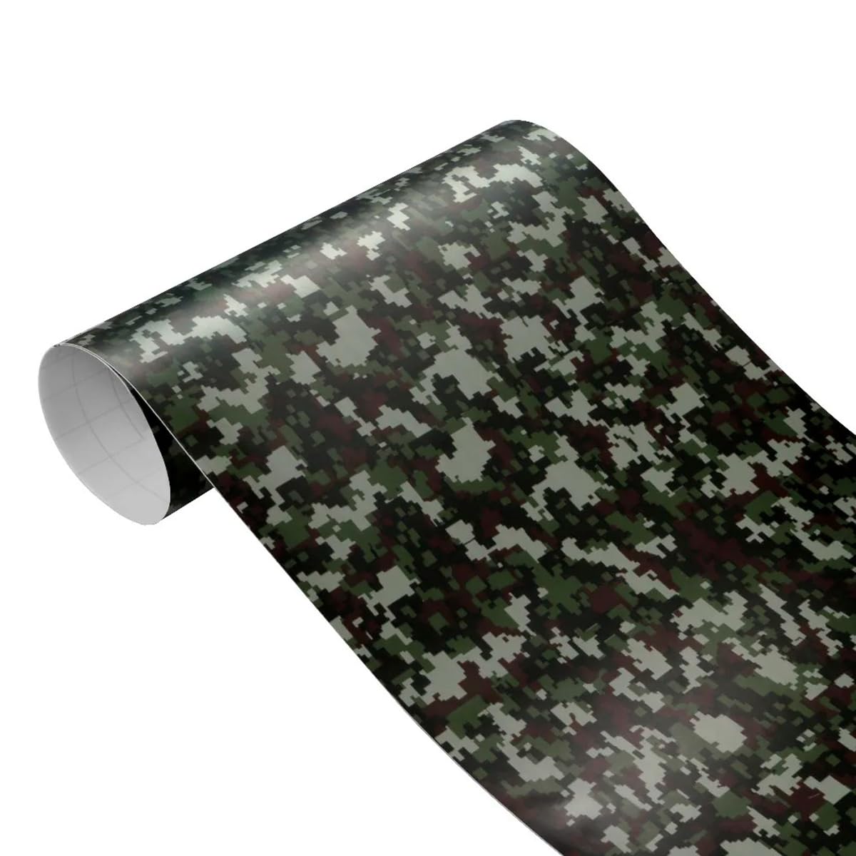 LKXHarleya Camouflage-Vinylfolie, Car-Styling Große Digitale Woodland-Car-Wrap-Aufkleber, Selbstklebende Car-Wrap für DIY-Aufkleber, Autos, Motorräder von LKXHarleya