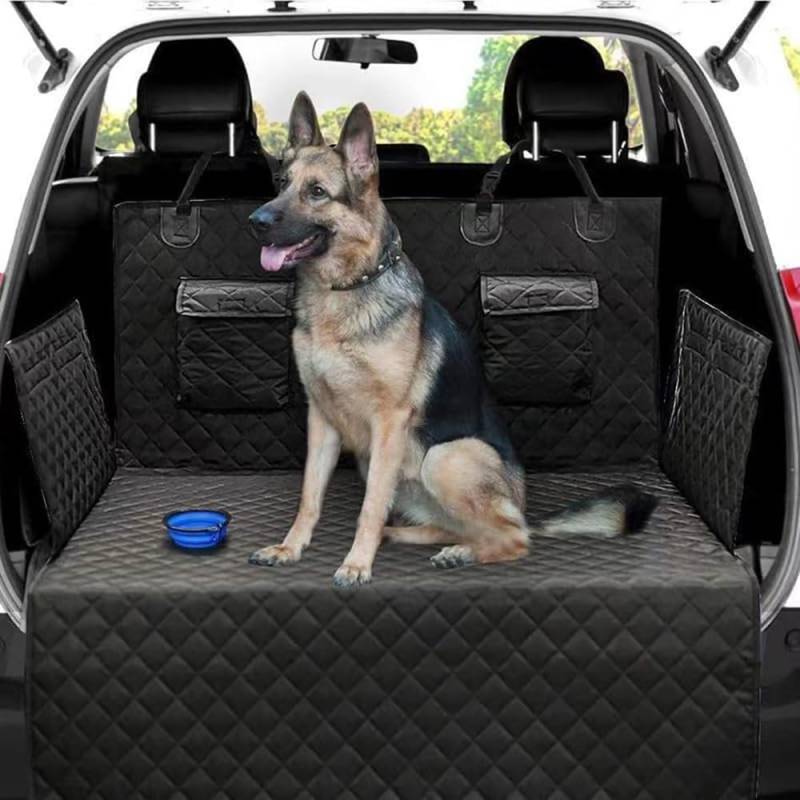 LLBHHNH Kofferraumschutz für Hunde, Für Volvo V90 2016-2023. Mit Stoßstangenklappe wasserdicht mit zwei Aufbewahrungstaschen von LLBHHNH