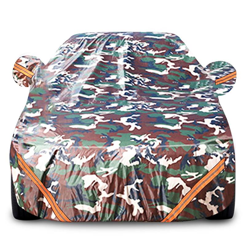 Autoabdeckung Für Citroen C3/C4, Autoplane Outdoor, Autoplane Wasserdicht Atmungsaktiv Staubdicht Winddicht Atmungsaktiv UV-Schutz(Camouflage,C3 2020) von LLCDZR