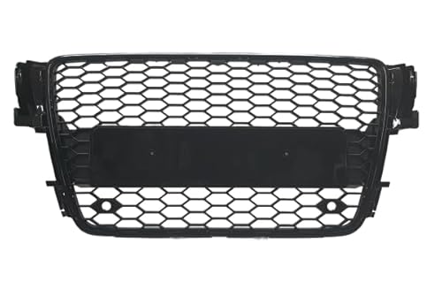 Kühlergrill Frontgrill Wabengrill kompatibel mit A5 Typ B8 Waben-Grill 07-11 von LLCTOOLS