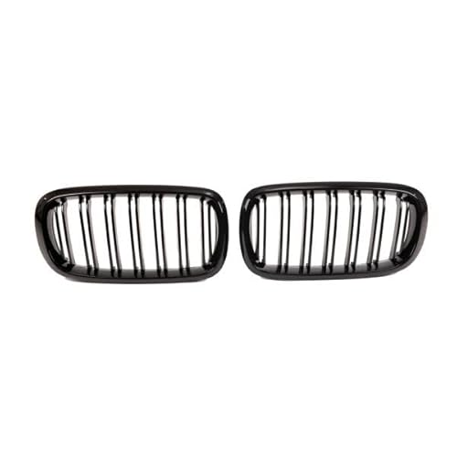 Kühlergrill Frontgrill für X5 F15 / X6 F16 13-17 Doppelsteg Schwarz Glanz von LLCTOOLS