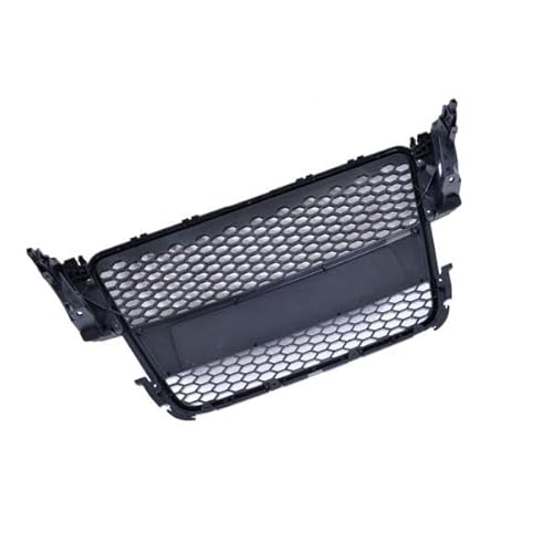 Kühlergrill Grill Wabendesign Schwarz glanz für Audi A5 8T 2007-2011 nicht S5 von LLCTOOLS