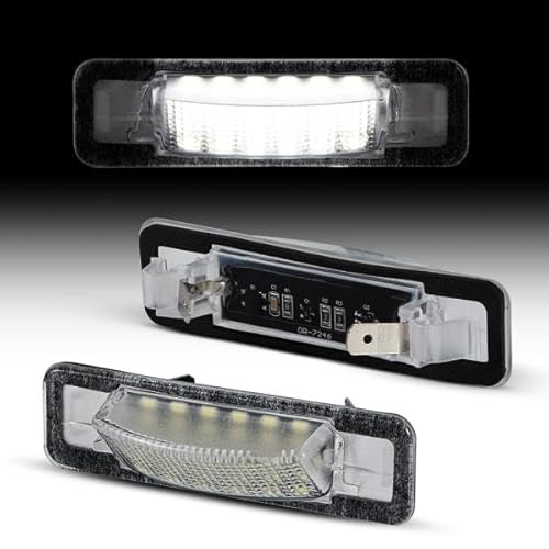 LED Kennzeichenbeleuchtung für Mercedes CLK | C208 A208 | BJ 1997-2003 für Mercedes SLK | R170 | BJ 1996-2000 von LLCTOOLS