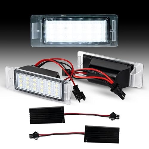 LED Kennzeichenbeleuchtung kompatibel mit Mokka – BJ 2012 – 2016 von LLCTOOLS