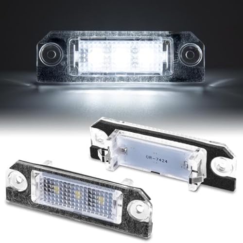 Led Kennzeichenbeleuchtung kompatibel mit VW Golf 5 | Passat CC + B6 | Polo 6N + 9N von LLCTOOLS