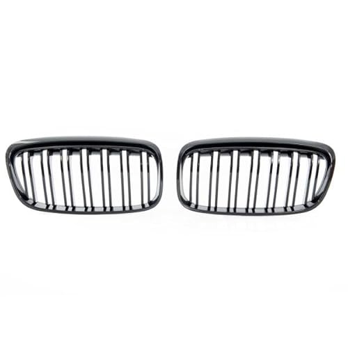 Set Doppelsteg Kühlergrill schwarz Glanz für für BMW 2er Active Tourer F45 von LLCTOOLS