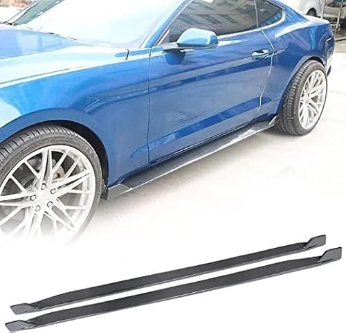 2-teiliges Set Auto-Trittbretter für Ford Mustang GT Coupe Convertible 2015-2019,Seitenrock Kratzfest Auto Trittbretter Seitenschweller Auto Zubehör von LLL6zzzK