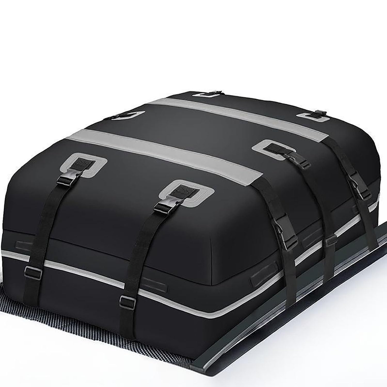 Autodachtasche Für BMW 5 Series G31 Touring 2017-2023,wasserdichte UV-beständige Dachgepäckträger Auto Autodach-Gepäcktasche,B-Black with Gray von LLL6zzzK