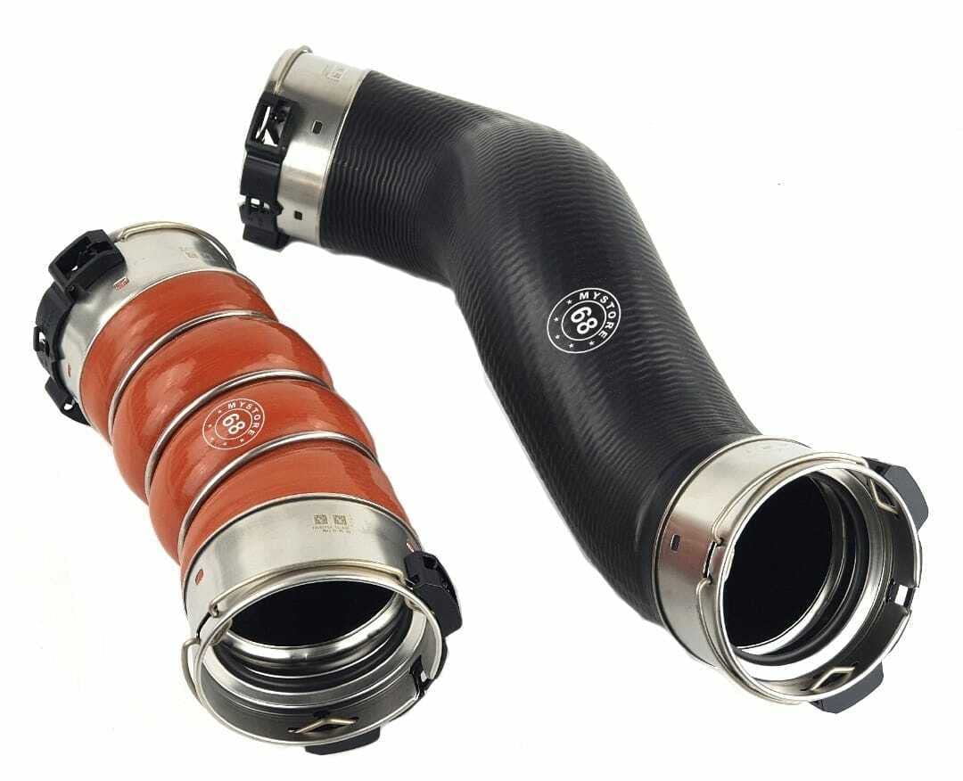 LLS-GERMANY 2x Turboschlauch Ladeluftschlauch Kompatibel mit B M W 6er Gran Coupe (F13) 11618516509 11617805401 8516509 von LLS-GERMANY