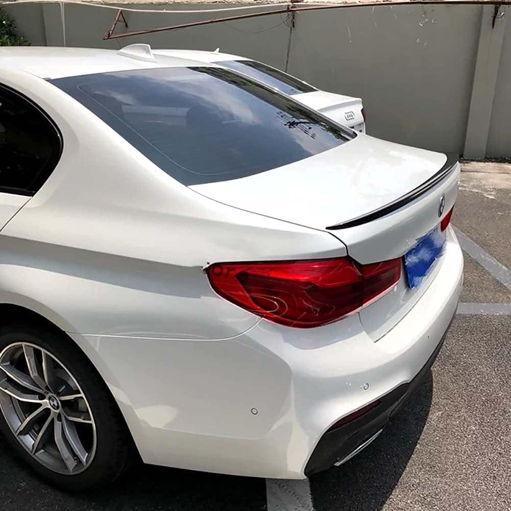 Auto Heckspoiler für BMW 5 Series G30 2018-2020,Auto Heck Kofferraumspoiler Heckflügel Tuning Autozubehör Kratzfeste Karosserie-Kits von LLTSNT