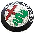 Auto Logo Emblem Badge für Alfa Romeo 147 156 159,74mm,Frontklappe Kofferraum Heckklappen Logo Aufkleber Selbstklebend Karosserie Styling Anbauteile Zubehör von LLTSNT