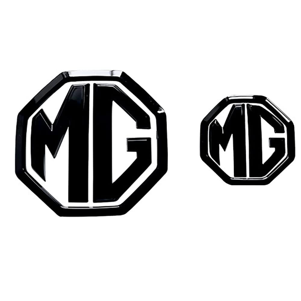 Auto Logo Emblem Badge für Mg Mg4 Mulan,Frontklappe Kofferraum Heckklappen Logo Aufkleber Selbstklebend Karosserie Styling Anbauteile Zubehör von LLTSNT