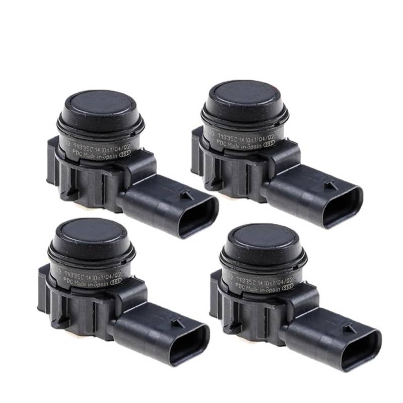 Einparkhilfe PDC Sensor Für F22 Für F23 Für F30 Für F32 Für F33 Für F34 Für F35 Für F36 Für F80 Für F87 PDC Parkplatz Sensor 66209261581 66209261594 66209261580(Black 4 pcs) von LLYIXUAI