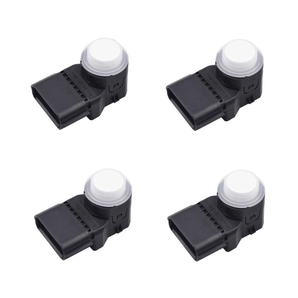 Einparkhilfe PDC Sensor Für Kia 4MT006HCD 4MT006KCB 96890-C1200 95720-3Z000 95720-3N500 95720-2P500 4PCS PDC Parkplatz Sensor(White) von LLYIXUAI