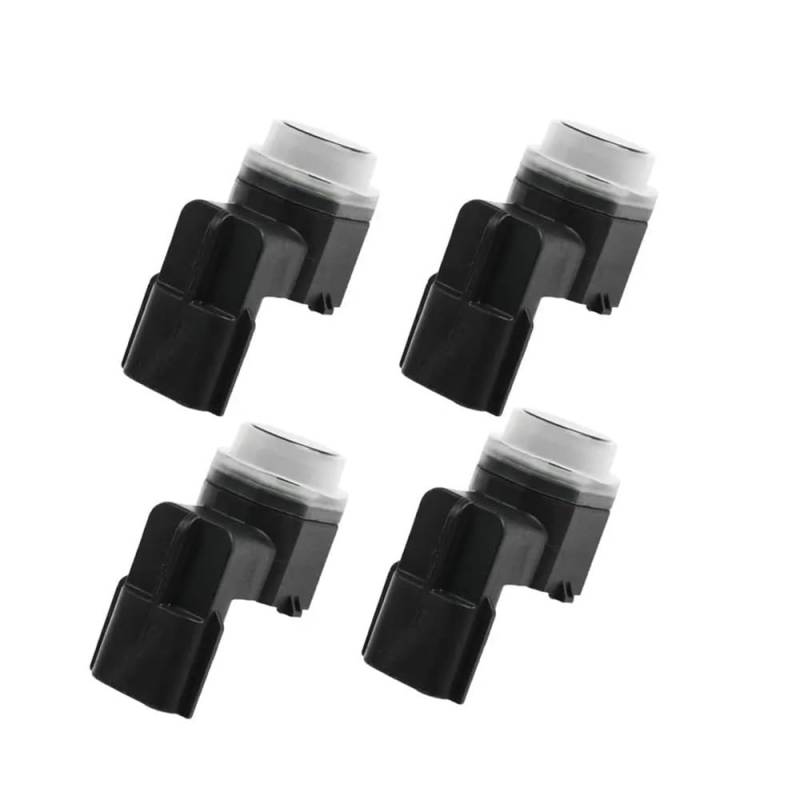 Einparkhilfe PDC Sensor Für Qashqai Für NV300 Für X82 Für J11 Rückfahrassistent Sensor 28442-1815R 284421815R PDC Parkplatz Sensor(Black 4 pcs) von LLYIXUAI