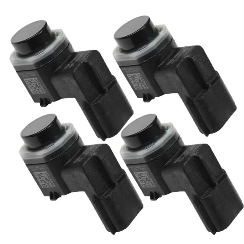 Einparkhilfe PDC Sensor Für X-Trail Für NV300 28438-4EA0A Rückfahrassistent Sensor 284384EA0A PDC Parkplatz Sensor(Black 4 pcs) von LLYIXUAI