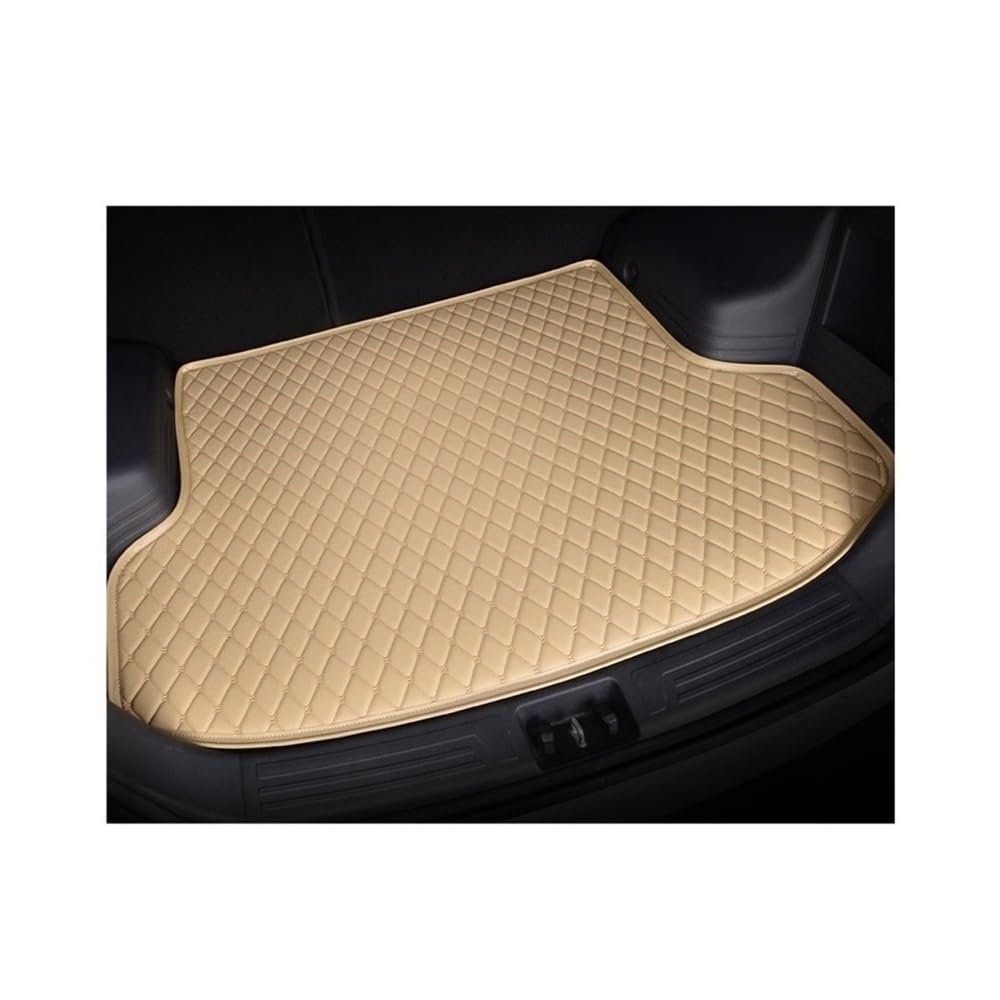 Für Axela 2020 2021 Auto Volle Abdeckung Boot Liner Auto Boot Innen Zubehör Protector Pads Kofferraumwanne Kofferraummatte(Beige) von LLYIXUAI