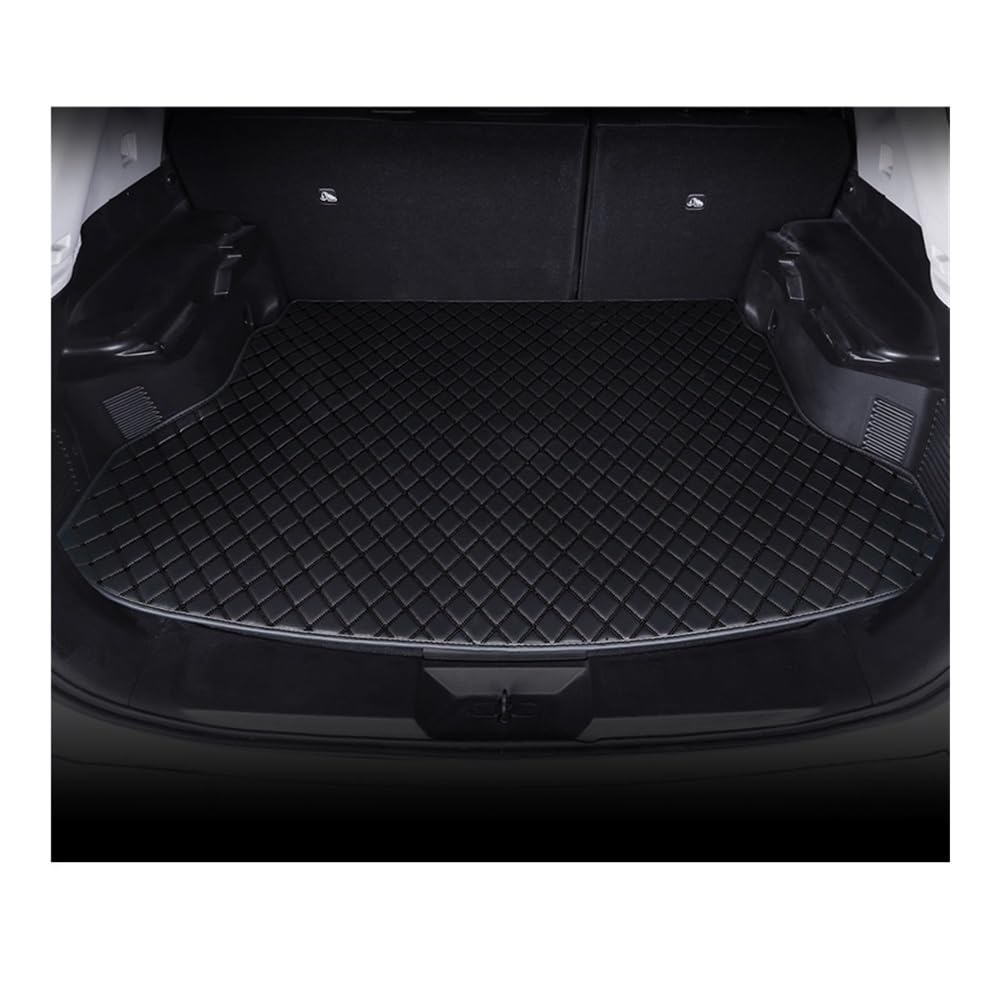 Für Benz Für ML 2012 2013 2014 2015 2016 PU Auto Volle Abdeckung Kofferraumwanne Innenausstattung Autozubehör Teppich Kofferraumwanne Kofferraummatte(Black) von LLYIXUAI