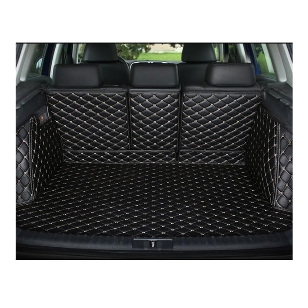 Für Crosstour 2011 2012 2013 2014 2015 2016 2017 Vollständige Abdeckung Kofferraumwanne Cargo Liner Autozubehör Innenausstattung Kofferraumwanne Kofferraummatte(Black beige) von LLYIXUAI