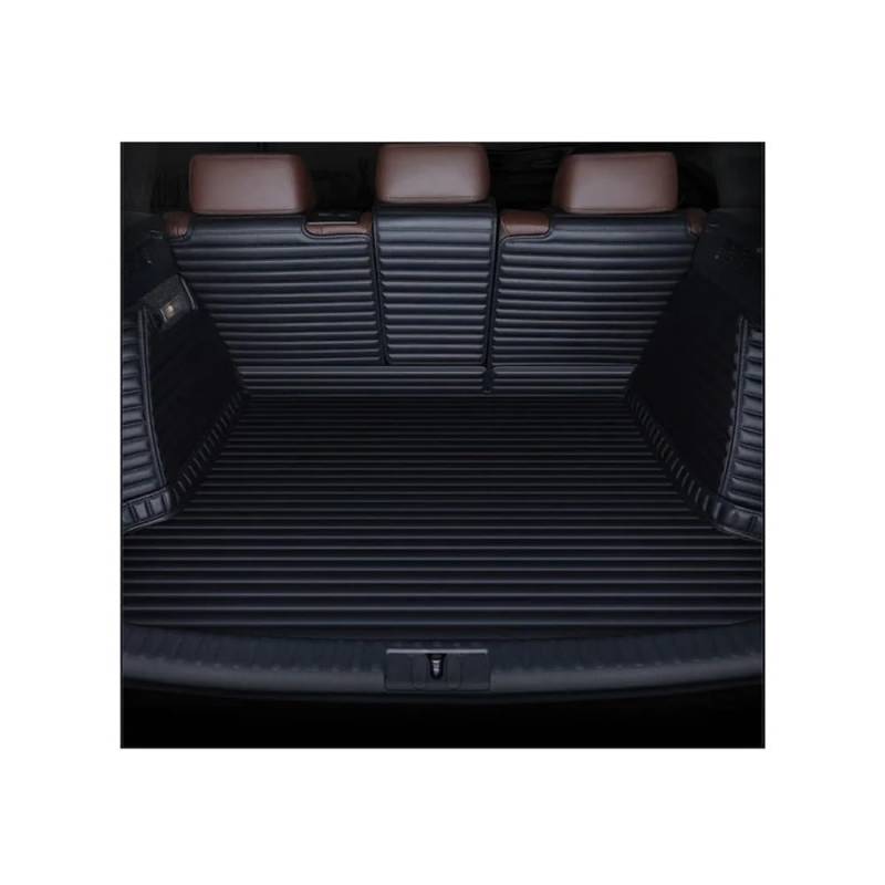 Für Golf 2008 Vollständige Abdeckung Auto Kofferraum Matte Auto Boot Protector Alle Wetter Fracht Tray Zubehör Innen Kofferraumwanne Kofferraummatte(Black Color) von LLYIXUAI