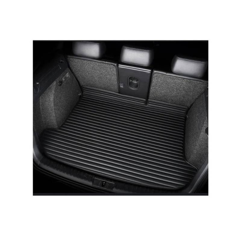 Für RAV 4 2009 2010 2011 2012 2013 Gestreiften Vollständige Abdeckung Auto Stamm Matte Schutz Pad Zubehör Innen Kofferraumwanne Kofferraummatte(Black) von LLYIXUAI