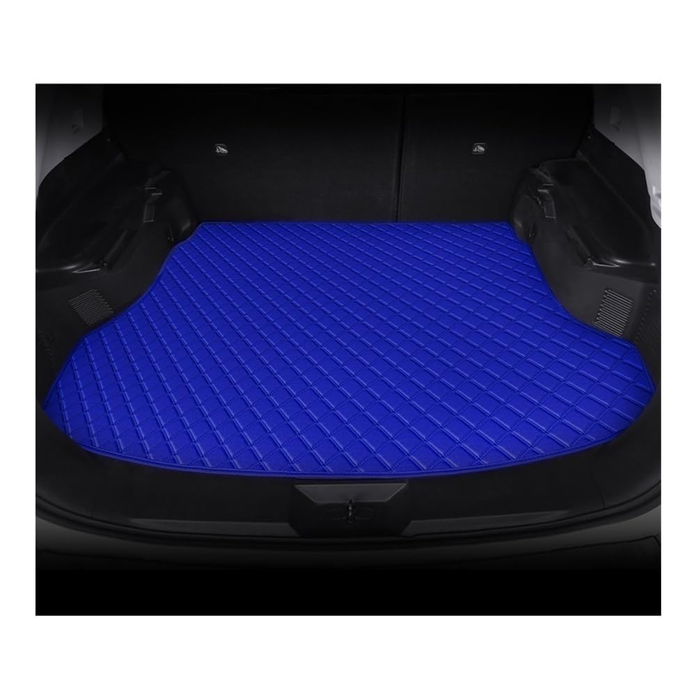 Für X5 F15 7seat 2014 2015 2016 2017 2018 PU-Kofferraumwannen Cargo Liner Innenausstattung Autozubehör Teppich Kofferraumwanne Kofferraummatte(Blue) von LLYIXUAI