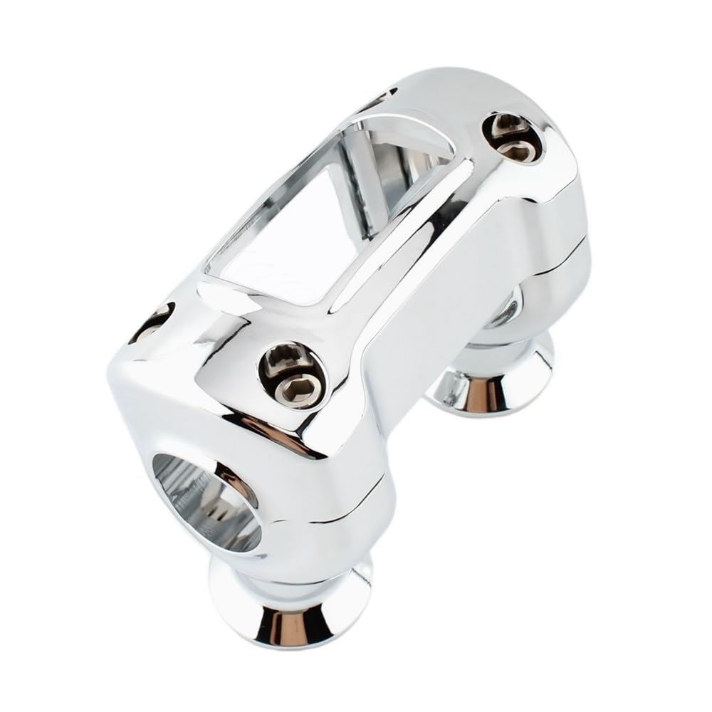 LLYIXUAI Bar Risers Clamp Bar Für Dyna Für Softail Für Fat Bob Für Touring Für Road King Lenker Riser Motorrad Motorrad Lenker Clamp Kit Motorrad Lenkererhöhung von LLYIXUAI