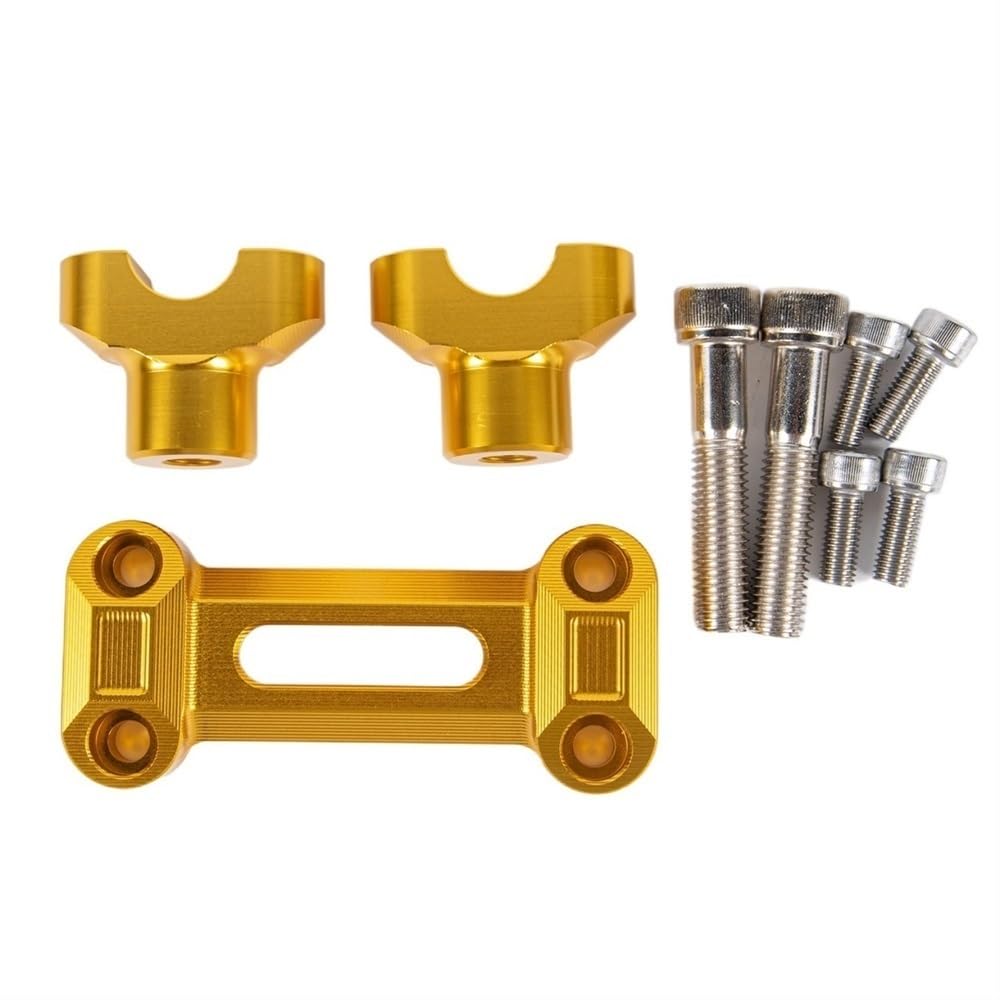 LLYIXUAI Bar Risers Clamp Bar Lenkererhöhung, Lenkerklemmadapter, Kompatibel Mit K&awasaki Für Z 650 Z650 RS Z650RS 2022 2023, Motorradzubehör Motorrad Lenkererhöhung von LLYIXUAI