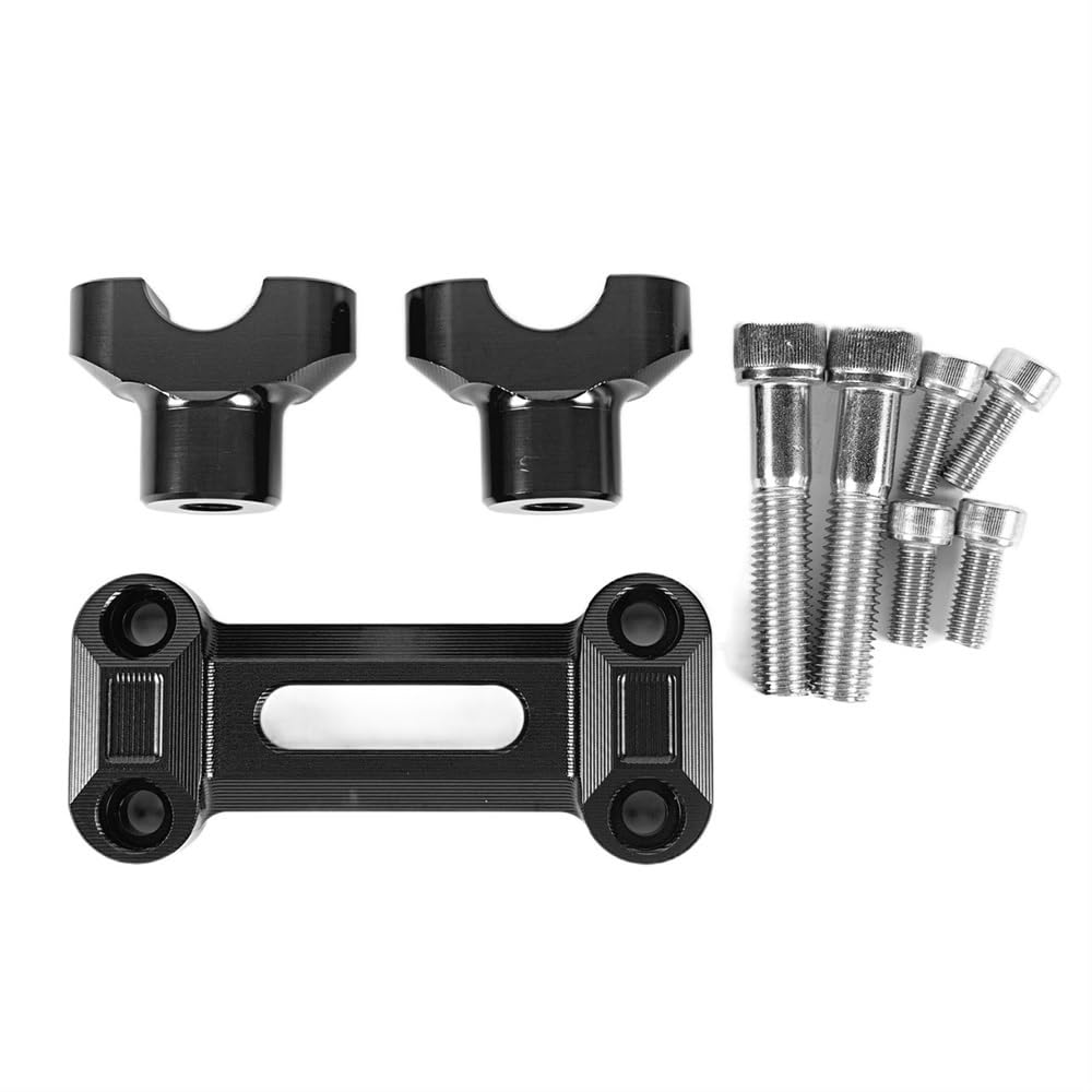 LLYIXUAI Bar Risers Clamp Bar Lenkererhöhung, Lenkerklemmadapter, Kompatibel Mit K&awasaki Für Z 650 Z650 RS Z650RS 2022 2023, Motorradzubehör Motorrad Lenkererhöhung von LLYIXUAI