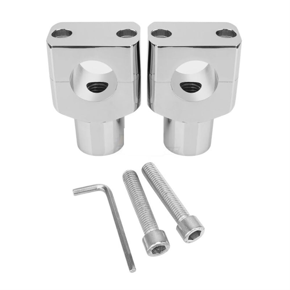 LLYIXUAI Bar Risers Clamp Bar Motorrad-Lenkererhöhungs-Set, 2,5 cm, Klemme, Motorrad-Lenkerklemme, Kompatibel Mit K&awasaki 25-mm-Lenkern Motorrad Lenkererhöhung von LLYIXUAI