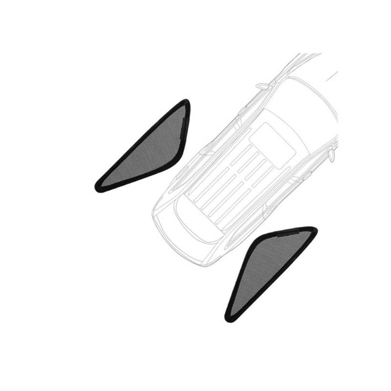 LLYIXUAI Für A6 C8 Sedan 2019-2023 2024 Auto Sonnenschutz Visier Frontscheibe Rahmen Vorhang Hinten Seite Fenster Schatten Schiebedach Sonnenblende(Triangular Windows) von LLYIXUAI