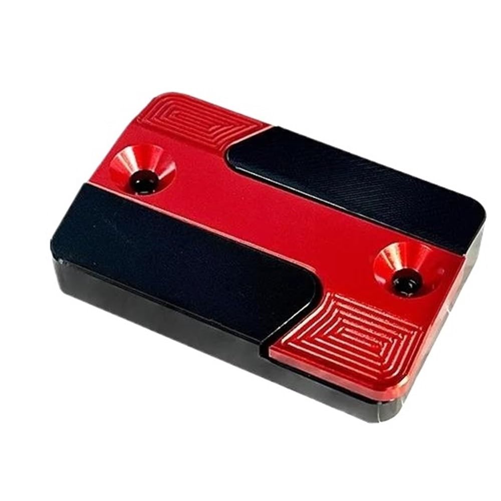 LLYIXUAI Für ADV 350 2022 2023 Motorradzubehör Vorderradbremsflüssigkeitsbehälter Tankdeckelabdeckung Vorne Hinten Brems Reservoir Abdeckung(Red) von LLYIXUAI