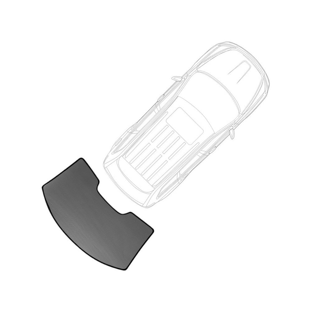 LLYIXUAI Für CR-V 5 Seats 2017-2022 Auto Sonnenschutz Frontscheibe Rahmen Vorhang Hinten Seite Fenster Schatten Schiebedach Sonnenblende(Back Windshield) von LLYIXUAI